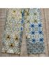 Zara Blue White Casual Pants Size M - photo 14