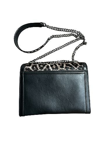 MICHAEL Michael Kors Whitney Large Leopard Calf Hair Convertible Shoulder Bag Leather Crossbody Bag (view 2)