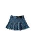 Delia's Plaid Blue Denim Skirt Size XXS - photo 2