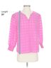 CAbi Pink C Abi 3/4 Sleeve Blouse Size S - photo 5