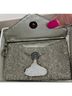 Rachel Zoe Graphic Silver Pink Clutch One size - photo 7