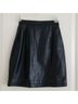 Wilsons Leather 100% Leather Black Leather Skirt Size 2 - photo 4