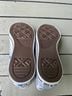 Converse 100% Canvas Print White Blue Sneakers Size 9 - photo 5