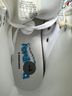 Converse 100% Canvas Print White Blue Sneakers Size 9 - photo 7