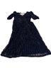 Mac Duggal 100% Polyester Marled Solid Stars Blue Cocktail Dress Size 6 - photo 8