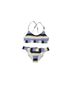 PilyQ Stripes Multi Color Two Piece Swimsuit Size S - photo 1