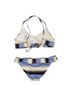PilyQ Stripes Multi Color Two Piece Swimsuit Size S - photo 2
