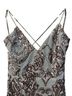 Windsor Solid Graphic Silver Gray Cocktail Dress Size S - photo 6