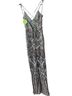 Windsor Solid Graphic Silver Gray Cocktail Dress Size S - photo 9