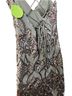 Windsor Solid Graphic Silver Gray Cocktail Dress Size S - photo 7