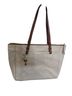 Fossil Gray Tan Leather Tote One size - photo 1