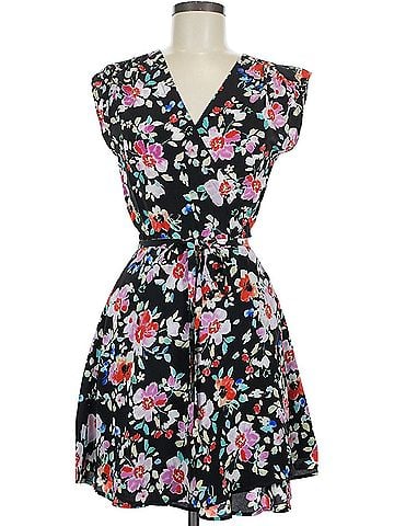 Yumi Kim Soho Mixer Silk Wrap Dress Casual Dress (view 1)