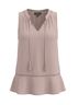 Mossimo 100% Polyester 100% Cotton Pink Sleeveless Top Size S - photo 1