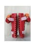 Longchamp Color Block Red Pink Orange Tan Sandals Size 6 1/2 - photo 6
