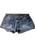 Wall Flower Blue Denim Shorts Size 9 - photo 1