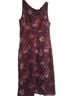 Necessary Objects 100% Polyester Purple Gold Cocktail Dress Size L - photo 2