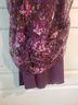 Necessary Objects 100% Polyester Purple Gold Cocktail Dress Size L - photo 5