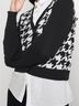 Monki Houndstooth Black White Cardigan Size XXS - photo 5