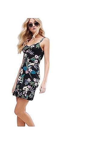 ASOS Sundress with Lace Up Back Casual Dress (view 2)