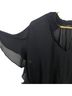 T Tahari 100% Polyester Solid Black Short Sleeve Blouse Size 3X - photo 11