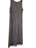 Necessary Objects Floral Black Gray Cocktail Dress Size M - photo 2