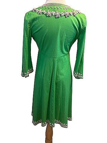 Lilly Pulitzer Green Cowrie Shell Pink Resort Swimsuit Cover Up (view 2)
