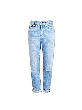 Ann Taylor LOFT Peitite High Rise Slim Pocket Boyfriend Jeans Jeans (view 1)