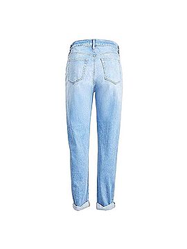 Ann Taylor LOFT Peitite High Rise Slim Pocket Boyfriend Jeans Jeans (view 2)