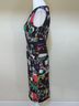 Milly 94% Polyamide 6% Elastane 100% Polyester Print Multi Color Black Pink Cocktail Dress Size 0 - photo 4