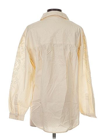 Good Hart Under Canvas Tunic Blouse Long Sleeve Button-Down Shirt (view 2)