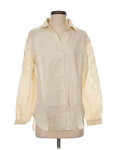 Good Hart Under Canvas Tunic Blouse Long Sleeve Button-Down Shirt (view 1)