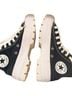 Converse Black White Gray Sneakers Size 8 1/2 - photo 2