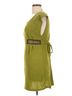 Mudd Solid Green Mudd Casual Dress Size L - photo 4