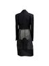 Givenchy 100% Wool Black Givenchy Cut-Out Tailored Coat in Black Wool Size M - photo 3