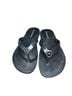 Coach Black Flip Flops Size 8 - photo 1