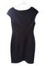 Connected Apparel 97% Polyester 3% Spandex 96% Polyester 4% Spandex 100% Polyester Solid Black Cocktail Dress Size 4 - photo 2