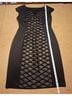 Connected Apparel 97% Polyester 3% Spandex 96% Polyester 4% Spandex 100% Polyester Solid Black Cocktail Dress Size 4 - photo 9