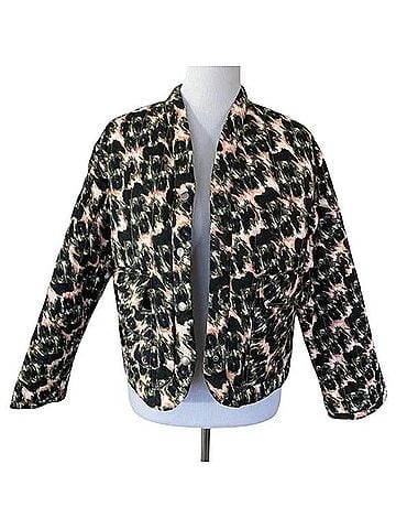 Rachel Comey Rachel Comey X Target animal print cropped puffer jacket Jacket (view 1)
