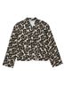 Rachel Comey Animal Print Black Green Jacket Size XS - photo 6