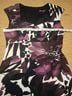 Connected Apparel 97% Polyester 3% Spandex 100% Polyester Floral Multi Color Cocktail Dress Size 4 - photo 7