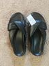 Ann Taylor 100% Leather Black Sandals Size 7 - photo 6