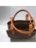 Dooney & Bourke Tan Blue Satchel One size - photo 4
