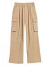 Old Navy Solid Tan Cargo Pants Size M - photo 1