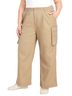 Old Navy Solid Tan Cargo Pants Size M - photo 2