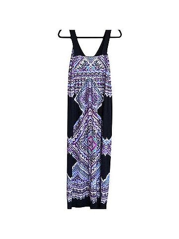 INC International Concepts Halter Style Maxi Dress Casual Dress (view 2)