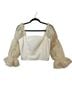 Fore White Short Sleeve Blouse Size M - photo 1