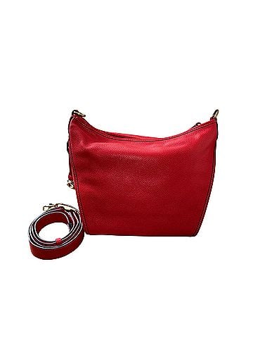 Coach Small Duffelette Leather Crossbody Bag (view 2)
