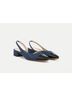 Veronica Beard Blue Black Sandals Size 8 1/2 - photo 3