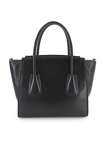 Prada Prada PRADA 2-way Hand Shoulder Handbag Leather Nero Black 1BG369 Bag (view 2)