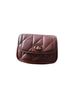 Coach 100% Leather Burgundy Gold Leather Shoulder Bag One size - photo 1